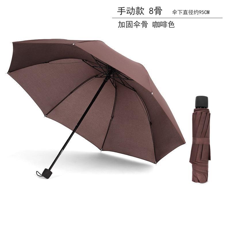 11 Bone Enlarged, Thickened and Reinforced Double Umbrella Vinyl Sun Protection and UV Protection Parasol Sun Umbrella for Weather and Rain