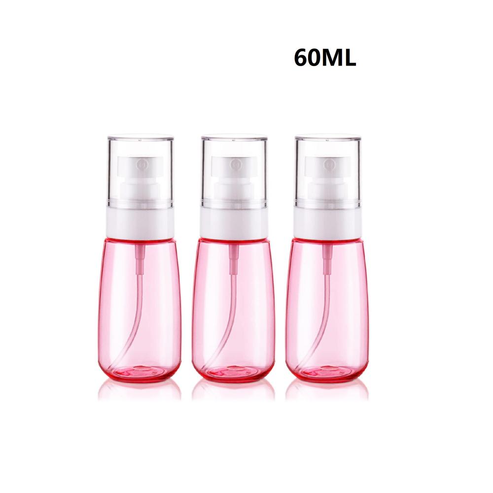 3-piece small spray bottle travel set - Fine Mist Mini empty spray bottle - suitable for toner, facial and hair spray