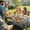 Stainless Steel Grilling Baskets Rustproof Grilled Fish Net BBQ Rack Mesh  Outdoor Cooking