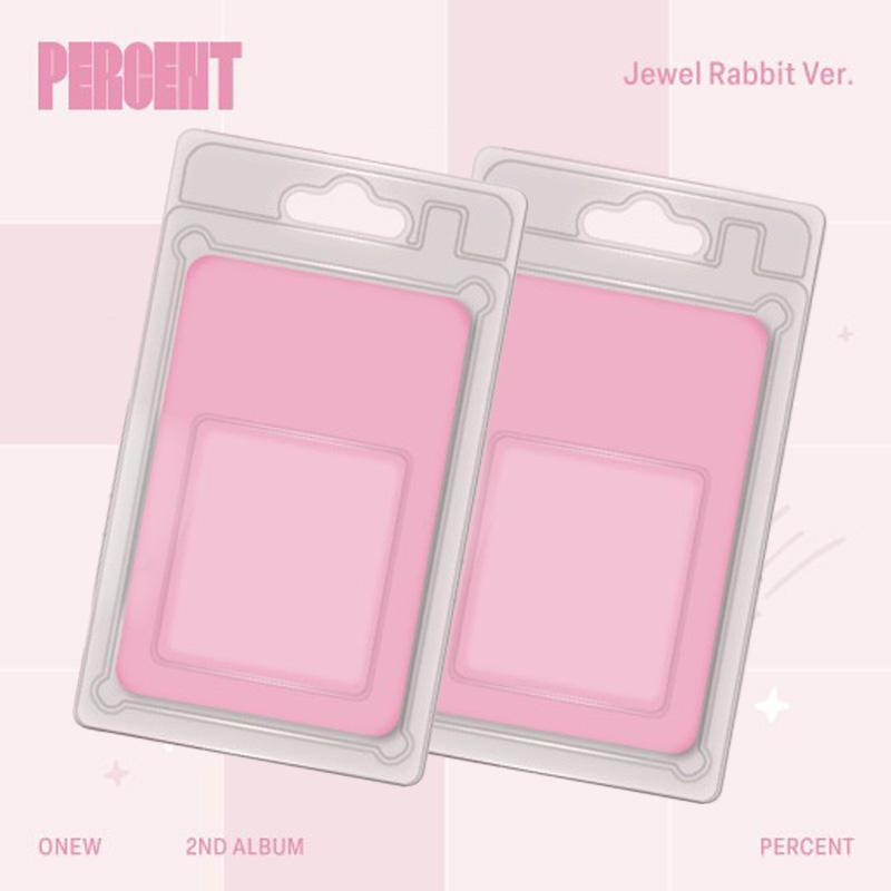 ONEW (SHINee) – 2nd Full Album PERCENT (Jewel Rabbit Ver.)