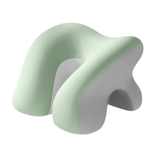 Face Down Nap Pillow, Ergonomic Memory Foam Nap Pillow, Desk Nap Pillow with Arm Hole, Washable Cover for Office School Desk