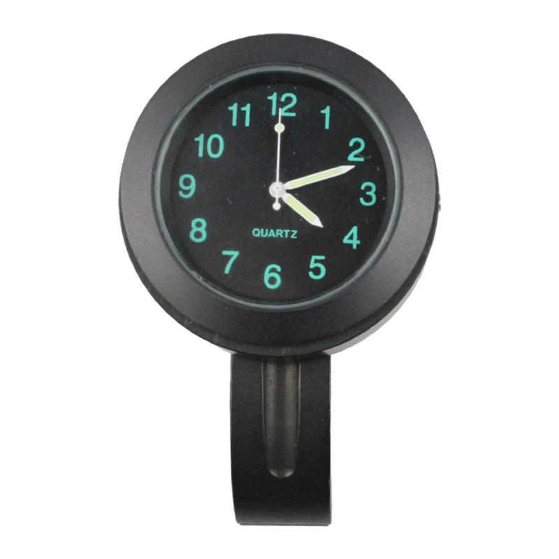 Luminous Clock Handlebar Mount For Motorcycle Scooter Bicycle Handlebar Watch