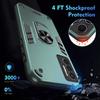 Luxury Armor Shockproof Phone Case For Tecno Pova 3 4 Pro Pova 5 Pro For Tecno Pova 6 Pro Car Magnetic Ring Holder Back Cover