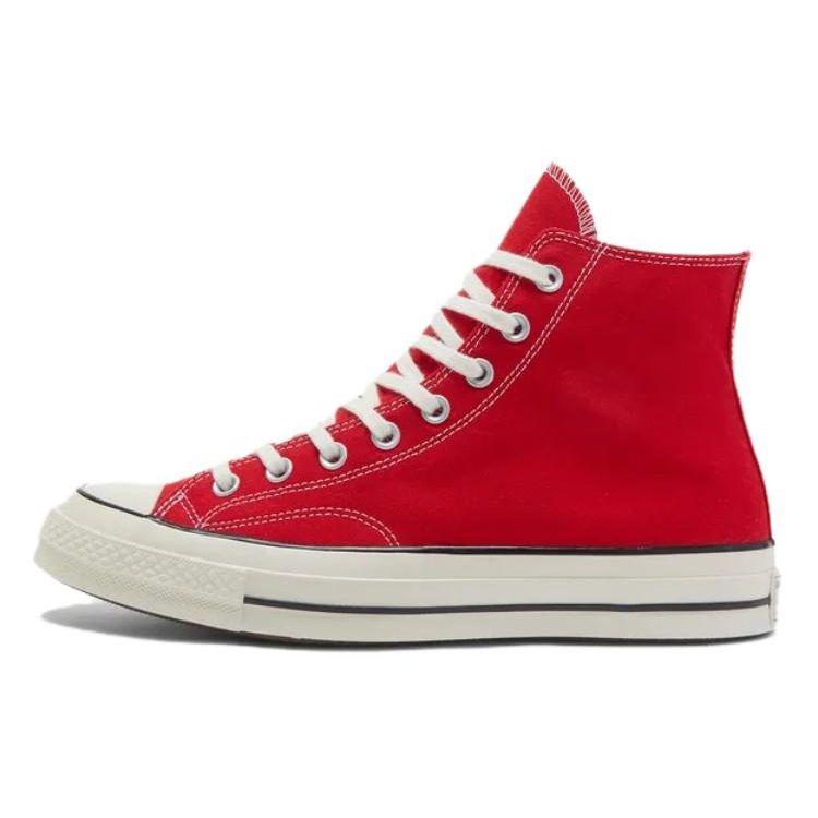 Converse 1970s Everyday Versatile Durable Breathable High-Top Canvas Shoes Unisex Sneakers Red A10329C