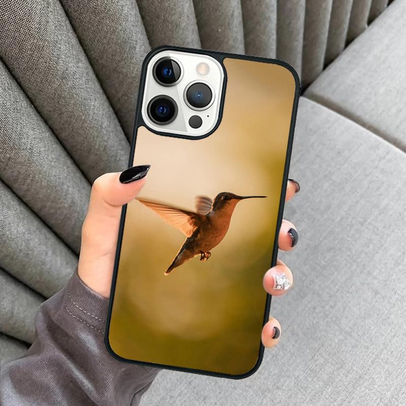 Hummingbird Phone Case For iPhone 17 Air 16 16e 15 13 14 Pro Max 11 12 Plus 2022 MAX Shell Cover coque