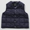 button inner down vest [Kids] V-neck