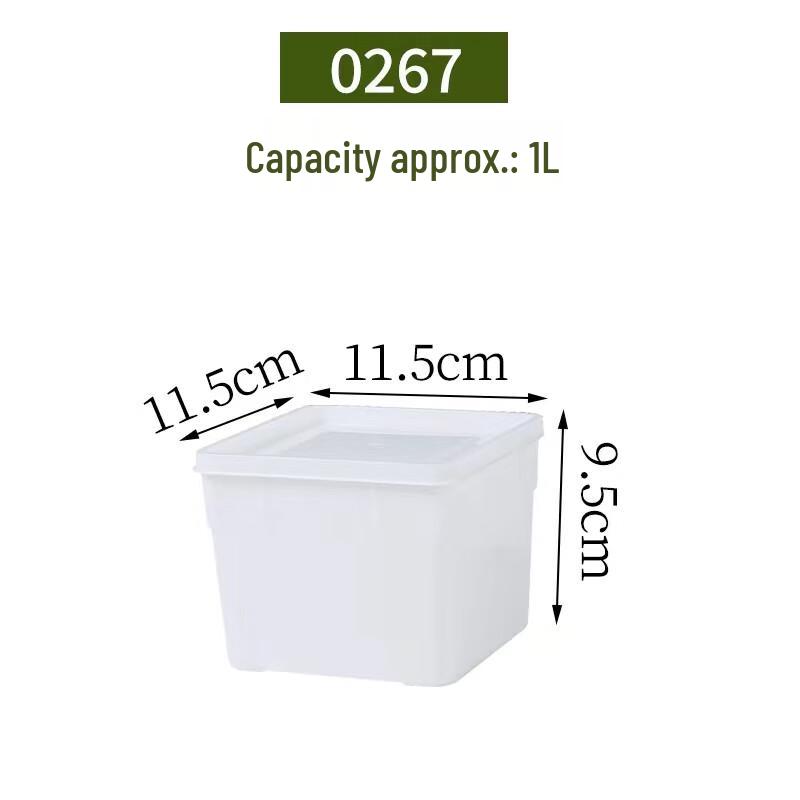 Rectangular Plastic Food Storage Container