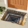 3D Optical Illusion  Doormat Easy To Clean Perfect for Front Door Entryway Bedroom Laundry Room Area Door Non-slip Mat Home