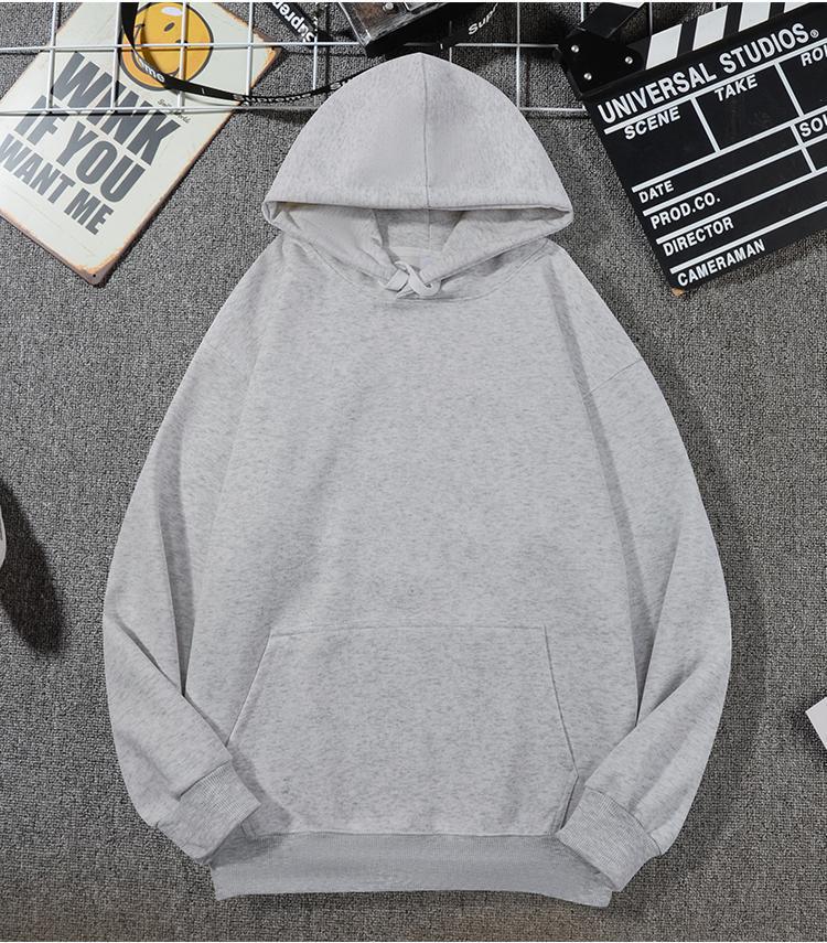 320g Hua Cotton Unisex Loose Fit Double Hood Sweatshirt