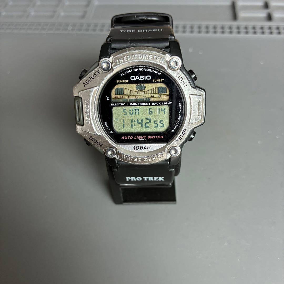 Used CASIO PRT-11 PROTREK working item sensor normal