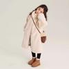 2024 New Girls’ Winter Clothes Thickened Faux Mink Coat Copy Fur Coat  Woolen Jacket