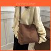 Street Trend Medium Tote Bag With Magnet Closure And Inside Phone Pocket For Casual Outfits