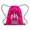 Printed Drawstring Pocket, Portable Drawstring Bag, Water-resistant