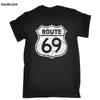 Route 69 Tshirt Joke Rude Highway Us 66 Usa Road Gift Funny Birthday Gift Short Sleeve Tshirt Summer Style Tops