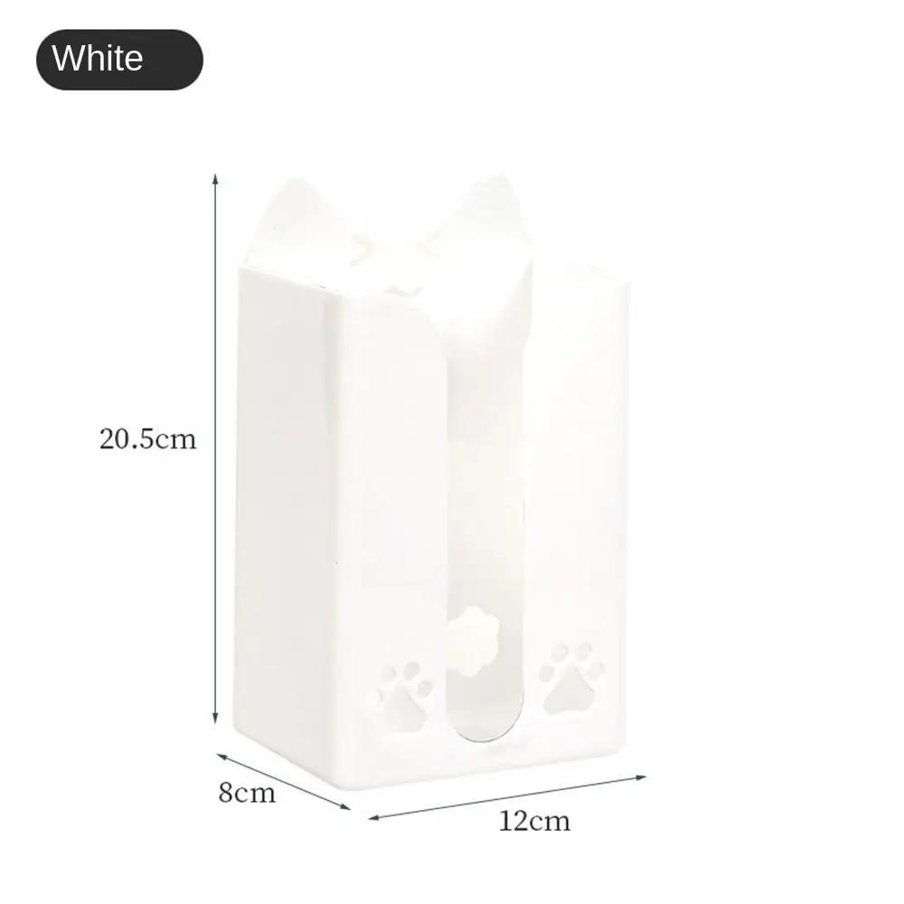 Useful Tissue Dispenser Creative Idea Smooth Large Opening Tissue Holder No Punching Wall-mounted Storage Paper Storage Box