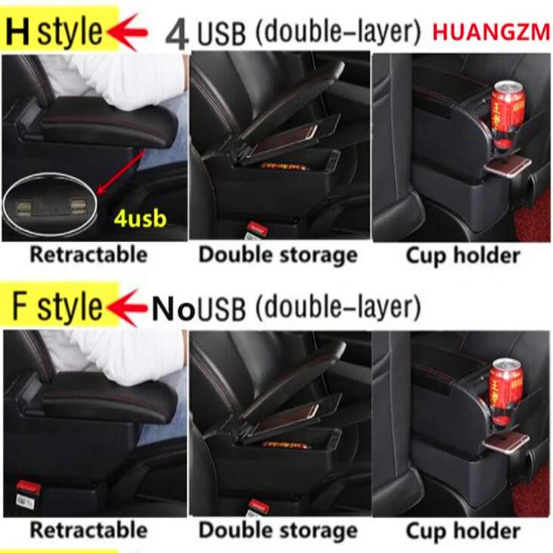 For Chevrolet Sonic Armrest Box For Chevrolet Aveo Car Armrest Box Storage Box Interior Dedicated Retrofit Car Accessories