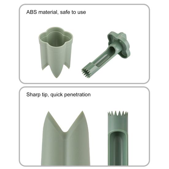 Nástroj na odstraňování semínek chilli, odstraňovač jádřinců ovoce a zeleniny, odstraňovač semínek paprik, kráječ, kuchyňská pomůcka na hrušky, manga