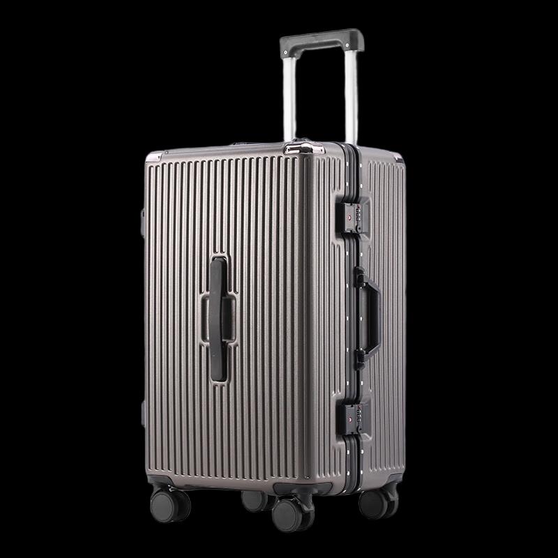 KarLot Multi-functional Aluminum Frame Travel Suitcase