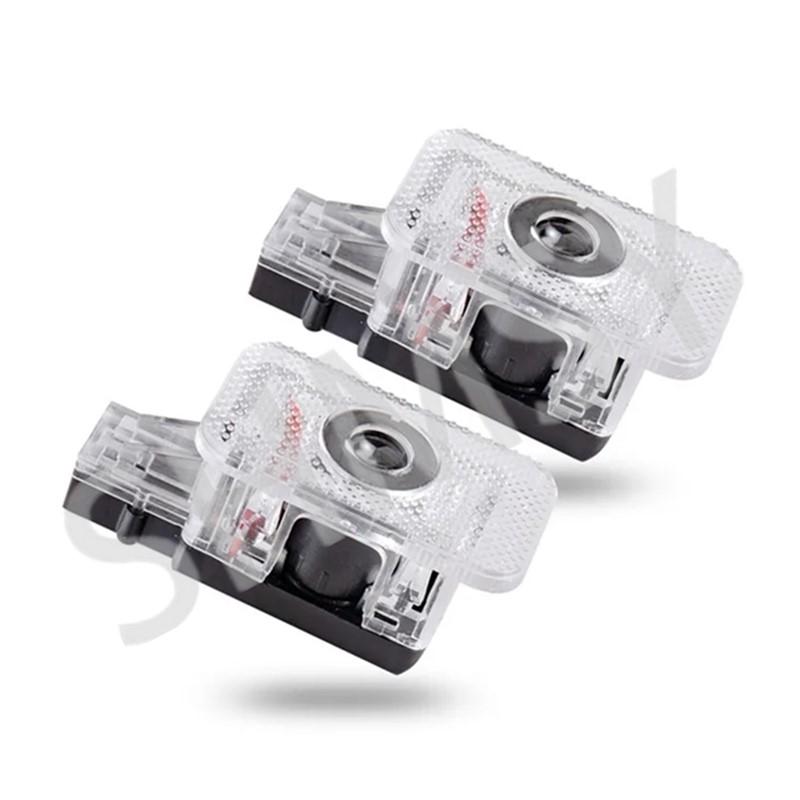 2Pcs Car Led Door Welcome Light Projector Ghost Shadow Lamp For Volvo Polestar 1 2 V60 S90 S60 XC40 XC60 XC90 S80 V40 2020 2021
