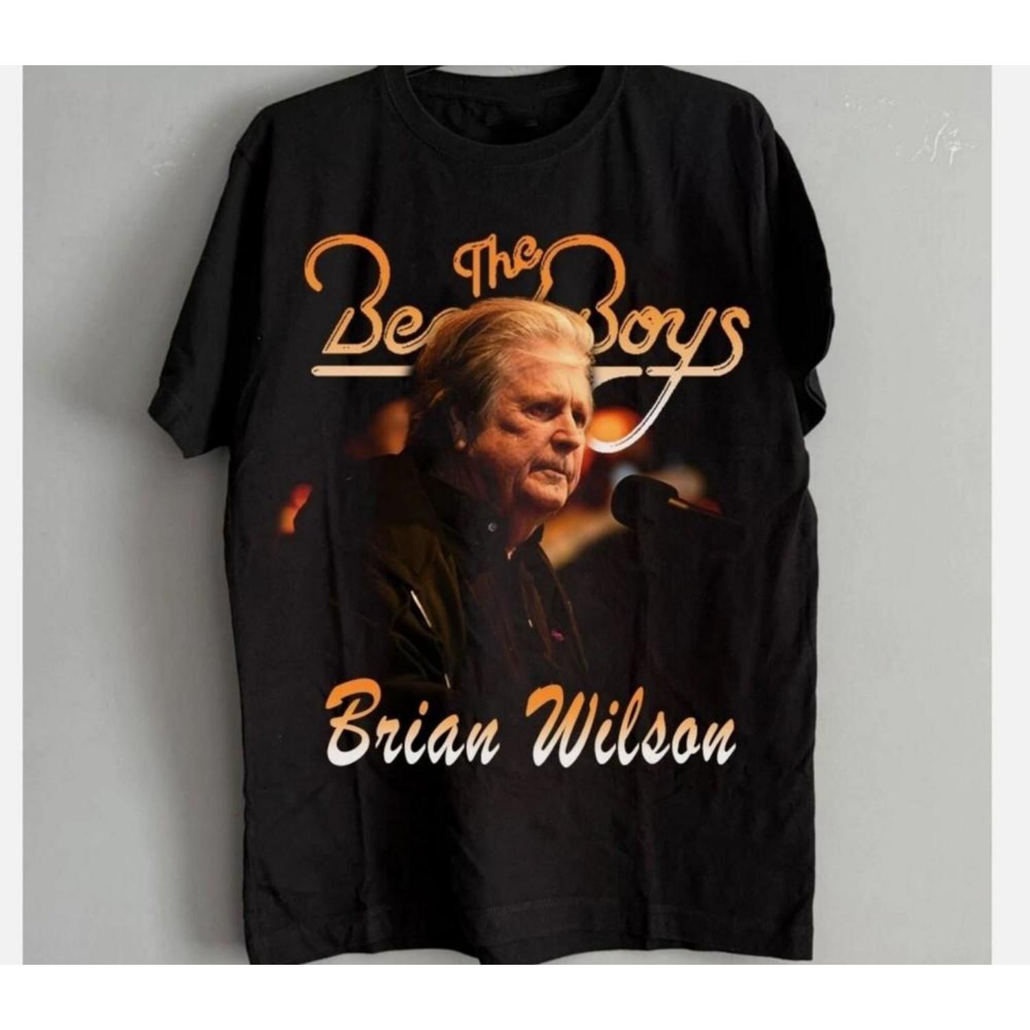 

New Brian Wilson The Beach Boys Unisex Unisex All Size Unisex T-Shirt XXXXXL чорний