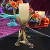 Deer Antler Candlestick Ornament Resin Crafted Artistic Design Figure Artisanal Candlestick Decor Desktop Home Decor