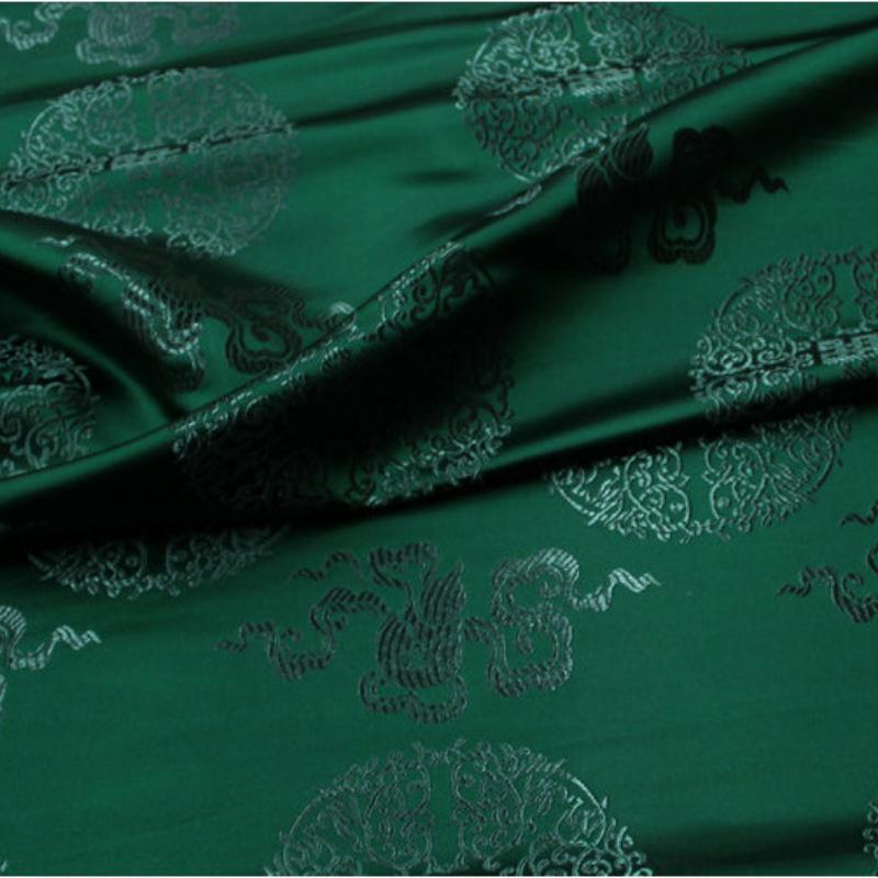 Chinesischer Stil Tang-Kostüm Mongolische Robe Tibetische Robe Ethnische Kostümierung Antikes Jacquard-Brocade-Band Seide Antiker Stoff