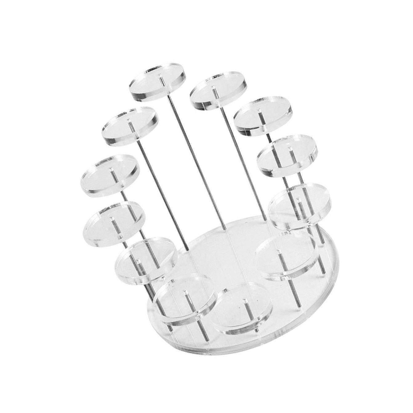 

Round Cake Stand Cupcake Stand Reusable for Celebration Wedding Decoration S