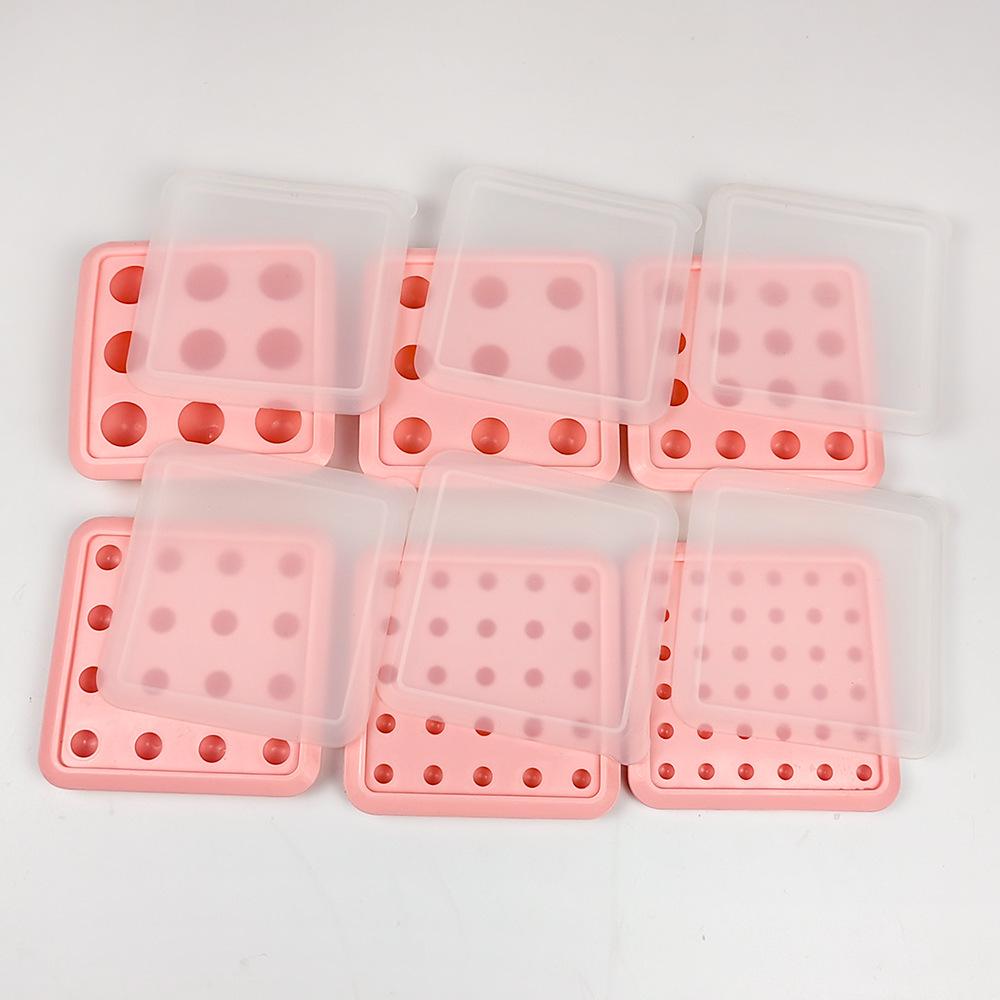Porous Round Ice Cube & Cake Silicone Mold