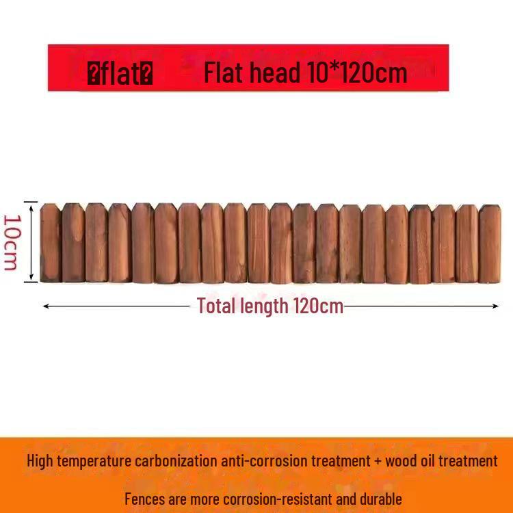 

Наружный антикоррозийный деревянный садовый забор и декоративное ограждение Carbonized
