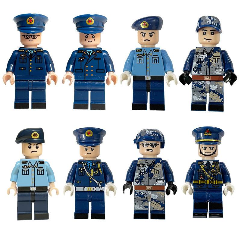 Chinese Modern Military Dolls Sea, Land And Air Dolls Assembled Educational Toys Boy