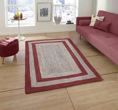 Jute Handmade Rug Round Natural Rug for Any Space Look Rustik Decor For Any Space