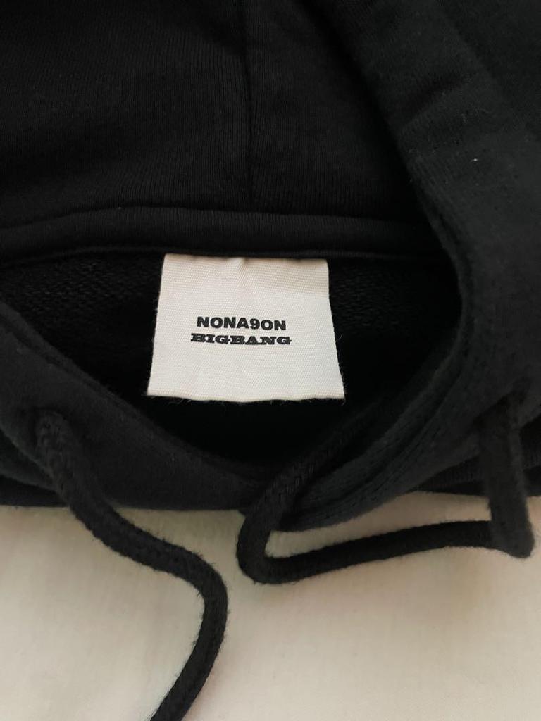 [USED] Excellent Condition NONAGON BIGBANG Black Hoodie