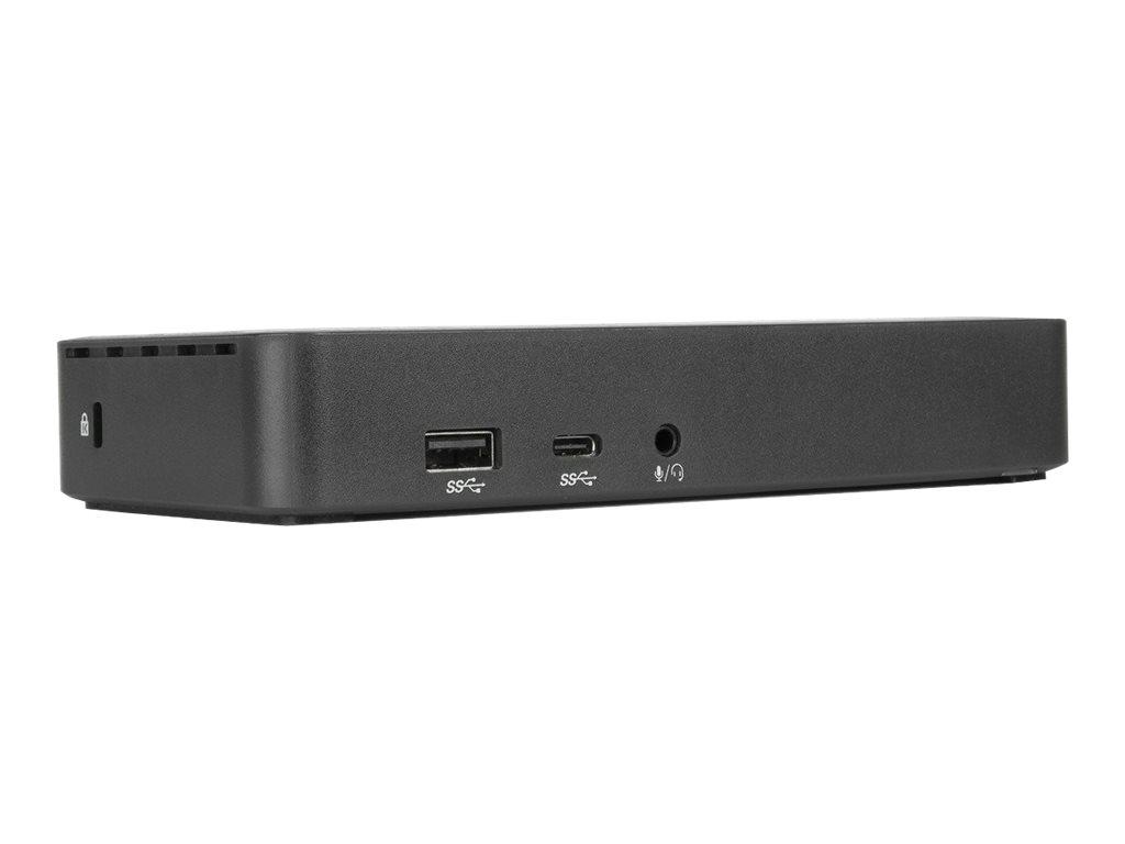 Universal DisplayLink USB-C Dual 4K Docking Station with HDMI x2 Outputs and 65W Power Supply | Ethernet LAN