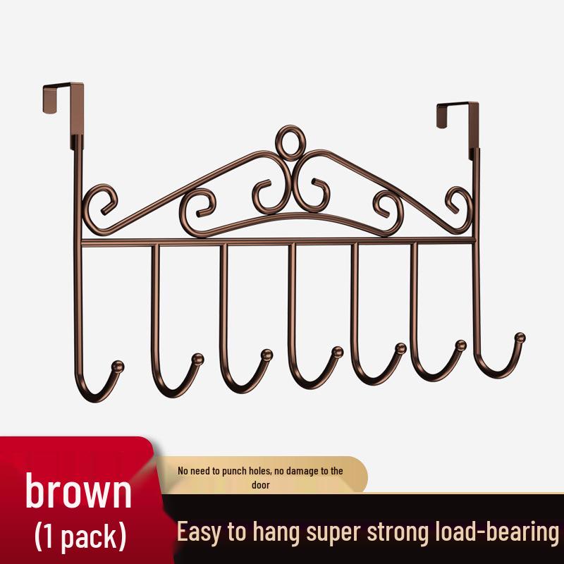 Бесследная настенная вешалка для пальто и шляп с местом для хранения ключей 956₽