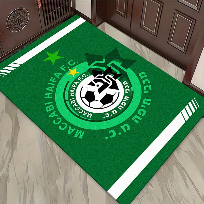 Tappeto Haifa FC per Soggiorno Camera da Letto Decorazione Divano Casa, Tappetino Antiscivolo per Giochi Bambini