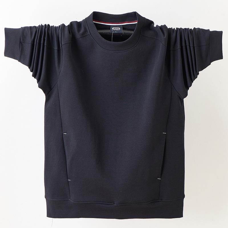 Men's Casual Soft Crewneck Sweatshirt Breathable Crew Neck Pullover Outdoor Athletic Long Sleeve Sweatshirts for Men Basic Pullover Sweatshirt Tops