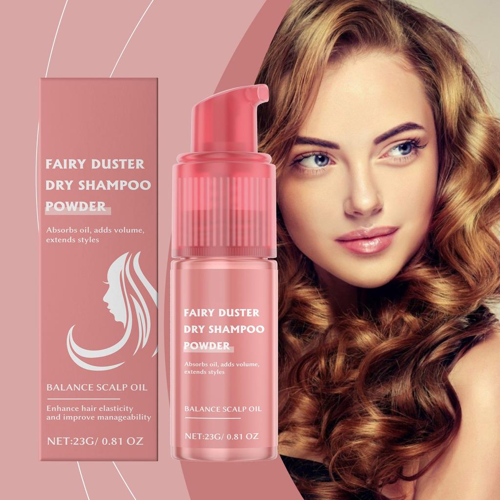 Spray nettoyant sans rinçage pour cheveux secs, rafraîchissant et hydratant, léger et souple.