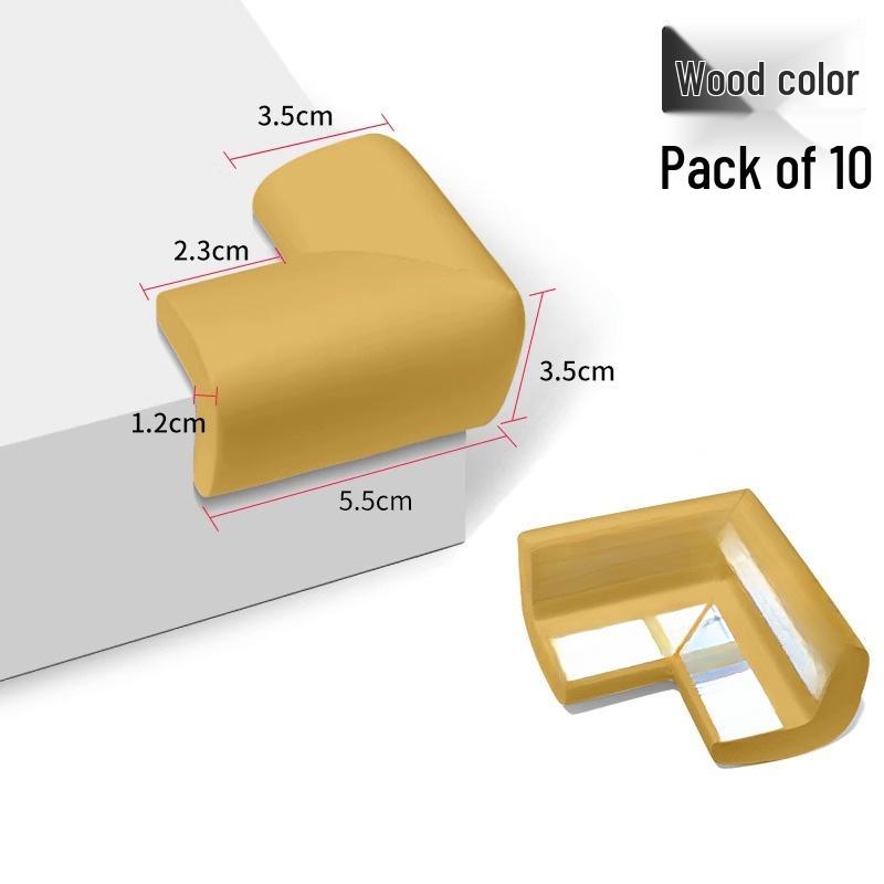 Silikon-Tischkantenschutz - Kollisionsschutz, Stoßschutz, Weiches Möbel-Sicherheitsset.