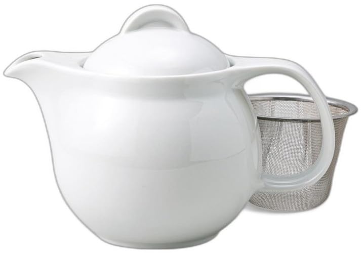 

Simple Circle White Large x 11 x Pot Setomonohonpo Pot, [18 13cm, 620cc] белый