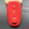 ZAD silicone car key cover case For Chevrolet Cruze Spark Onix Volt Aveo Sonic 3 button remote keyless fob holder protect shell