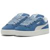 New PUMA Suede XL Low Top Skateboard Shoes Women's Blue White 398310-01