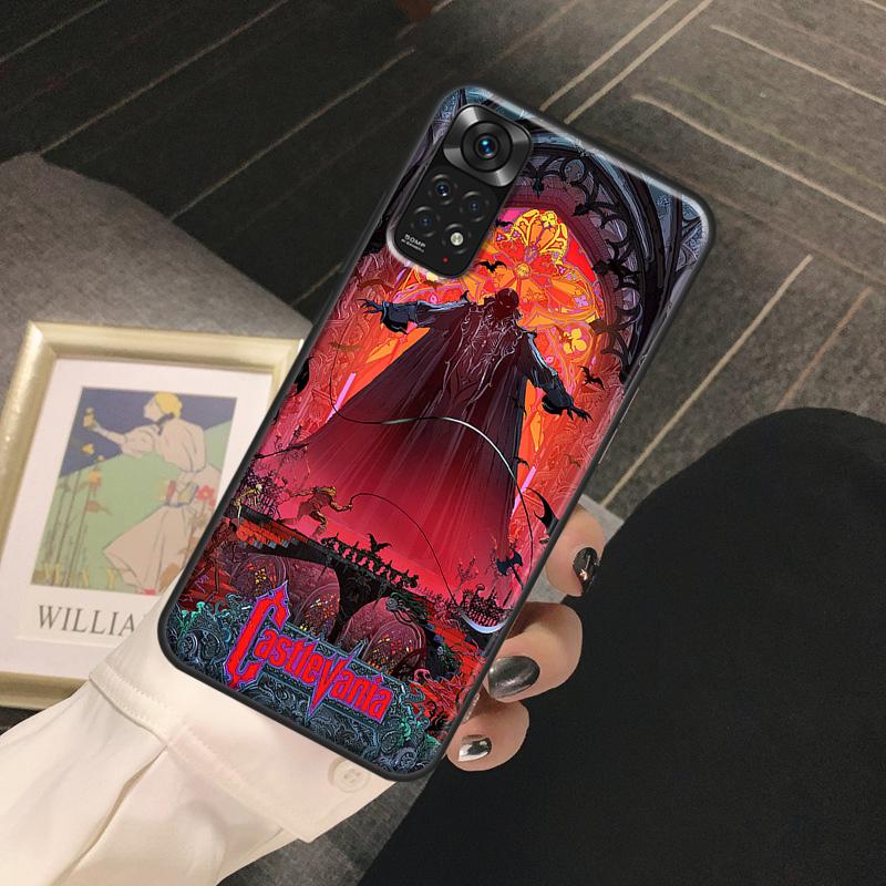 Castlevania Case For Redmi Note 12 Pro 8 9 10 11 Pro Note 12S 11S 10S 9S 8T Redmi 12C 10C 10A 9C Cover