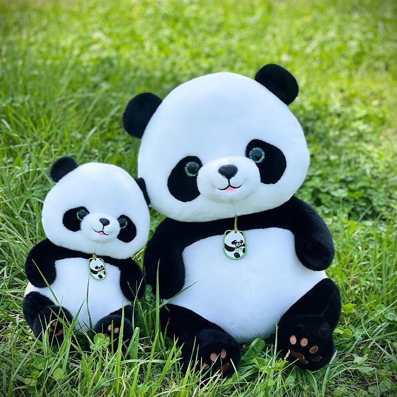 Panda Bei Bei Plush Toy - Cute Giant Panda Doll, Claw Machine Prize, Kids' Gift