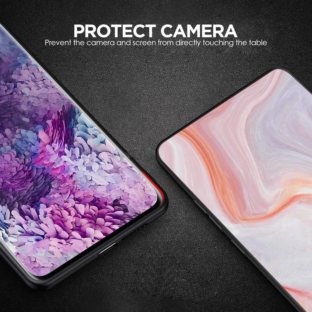 Vintage Marble Phone Case for Samsung Galaxy A55 A35 A17 A07 A15 A13 A25 A51 A71 A72 A73 A32 A52 A52S A41 5G Soft TPU Shell Bags