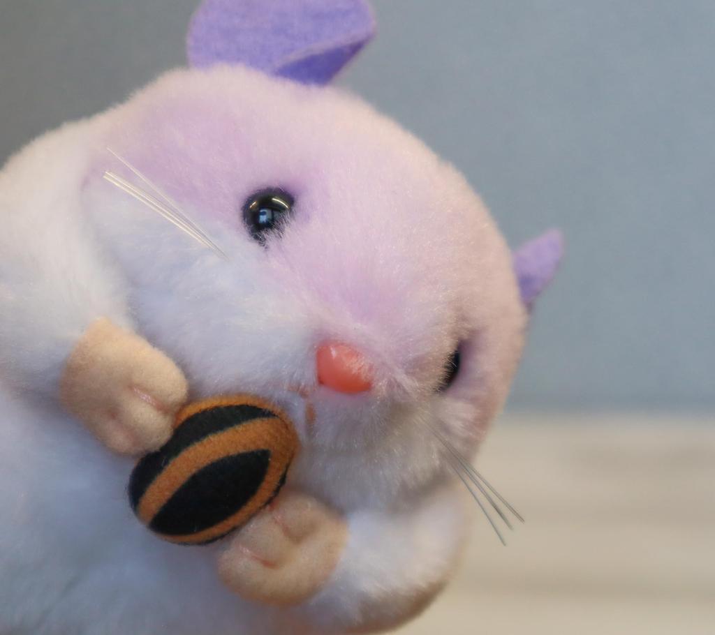Take Off Baby Palette Hamster Plush Toy, Purple