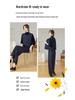 Women's Autumn Fashion Set: Vest and Wide-Leg Pants for Mature Ladies