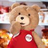 Pop Mart Ted2 Action Plush Toy Soft Stuffed Animal 30cm
