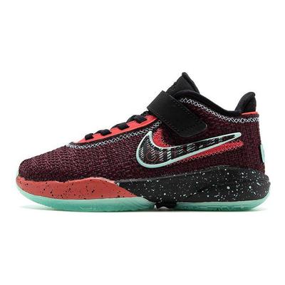 LeBron 20 SE PS Night Maroon Kids Sneakers Red Multi-Color Black FB8975-600