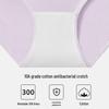 Yalu Women's Sterilized No-Wash Seamless Mid-Waist Cotton Briefs