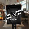1PC Collingwood Football Club Print Flannel Blanket, High quality All Seasons, Home Decor, Warmth and Comfort, Perfect for Christmas Gifts
